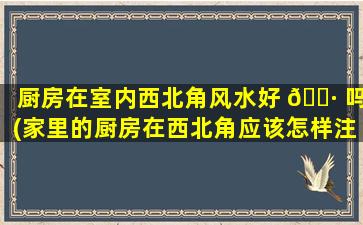 厨房在室内西北角风水好 🌷 吗(家里的厨房在西北角应该怎样注意 🦉 )